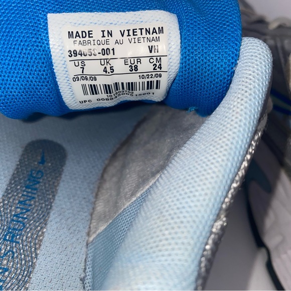 Nike Womens Initiator 394053-001 Silver Running Shoes Sneakers Size 7 - Picture 6 of 8